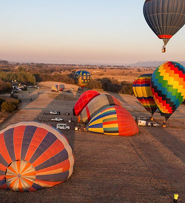 Hot air ballooning with Bill Harrops